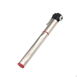 KX-YF Accessories KX-YF Bicycle Pump Mini Bike Pump Includes Mount Kit Bicycle Tire Pump For Mountain And Bikes 120 PSI High Pressure Capacity Silver for Road Bike Mountain Bike (Color : Silver, Size : 21x2.2cm)
