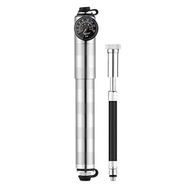 LANGTAO Accessories LANGTAO Air Pump with External Barometer Bike Tyre Inner Tube Track Pump with Hidden Hose Portable And Durable Bike Pump One-Button Pressure Relief Air Pump
