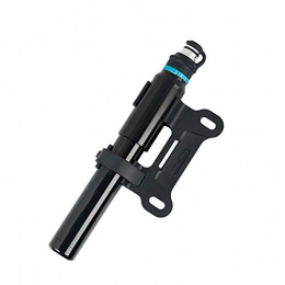 Lesrly-Cycle Accessories Lesrly-Cycle Portable Mini Bicycle Pump, Bicycle Tire Air Pump, Manual Inflator, Compatible with Presta & Schrader Valve, Suitable for Road / Mountain / BMX Bicycles, Black