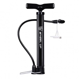 LETTON Bike Pump LETTON Air pump for Bikes, Mini Portable Bike Floor Pump for standard Schrader and Presta Bicycle valves, 120PSI with Multifunction Ball Needle