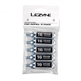 LEZYNE Bike Pump LEZYNE Co2Replacements 16G 5G1LR60LR621SR621W 364, C2, CRTDG, V116P5