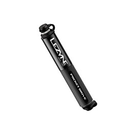 LEZYNE  Lezyne Pocket Drive Cycling Mini Pump - Black / Logo / High Pressure Cycle Tyre Inflate Ride Bike Mountain Road Presta Schrader Valve Hand Frame Mount Accessories