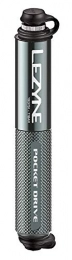 LEZYNE Accessories Lezyne Unisex – Adult's CNC Pocket Drive Mini Pump, Lite Grey, 14cm