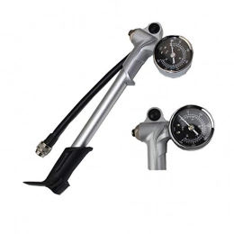 Linghuang Shock Absorber Pumps 300 PSI for Fork and Rear Spring Pump with Pressure Gauge and Lever Lock for MTB Bicycle