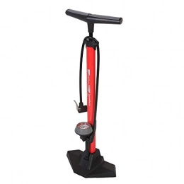 Liusujuan Accessories Liusujuan Bicycle Floor Air Pump with 170PSI Gauge High Pressure Bike Tire Inflator Bicycle Pump Cycling Accessories (Color : Red)