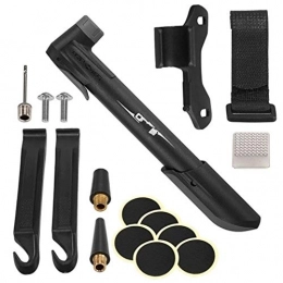 LIYANG Bike Pump LIYANG Bike Pump Mini Bike Pump Bicycle Pump Lightweight Bicycle Pump Bicycle Pump (Color : Black1, Size : One size)