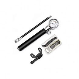 LLKK Bike Pump LLKK 300 PSI Bicycle Pump, equipped With Pressure Gauge, road, mountain Bike With Bracket, including Air Needle For Sports Ball And Balloon Inflation