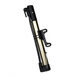 LULUVicky-Cycling Bike Pump LULUVicky-Cycling Mini Bike Pump No Valve Changing Manual Bike Pump, Presta And Schrader Valve, For Cycle Tire And Balls Save Energy Easy Pumping (Color : Golden, Size : 29cm)