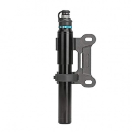 MICEROSHE Bike Pump MICEROSHE Durable Bicycle Pump Bicycle Household Aluminum Alloy Pump Small Ball Inflatable Toy Inflatable Pump Multifunction (Color : Black, Size : 170mm)