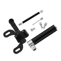 Wghz Accessories Mini Bicycle Air Pump Aluminum Alloy 120PSI Pressure For MTB Mountain Bike Pumps Portable Air Inflator Accessories (Color : White)