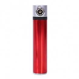 Wghz Bike Pump Mini Bicycle Pump Portable Light Aluminum Alloy Bike Pump Air Pump Mountain Cycling Tire Gas Needle Inflator Red (Color : Red)