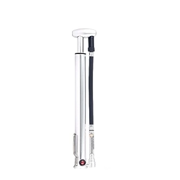 HUI JIN Accessories Mini Bike Pump 160 Psi Hand with Frame Accurate Fast Inflation Bicycle Silver