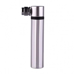 Cloudpower Bike Pump Mini Bike Pump, 90 PSI Hand Pump, Accurate Fast Inflation- Mini Bicycle Tyre Pump For Road- Mountain Bikes AGL1107 (Color : Silver)