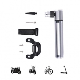 KuaiKeSport Bike Pump Mini Bike Pump Road Bike, Portable 160PSI Bike Pump Compact, Ball Pump with Needle and Frame Mount, Bicycle Pump for Mountain and BMX Fits Presta &Schrader Valve, Durable And Quick & Easy To Use