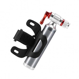 HUI JIN Accessories Mini Bike Pump Ultra Light High Pressure Bicycle Mtb Silver