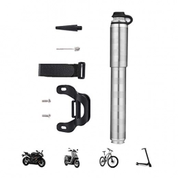 KuaiKeSport Bike Pump Mini Bike Pumps 130PSI, Mini Bike Pump Road Bike, Ball Pump with Needle and Frame Mount, Portable Bicycle Pump for Road Mountain and BMX Fits Presta &Schrader Valve, Durable And Quick & Easy To Use