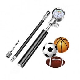 Mini High Pressure Alloy Bike Pump Portable Hand Pump for Bicycle with 210 PSI Manometer for Road Bikes Mountain Bikes