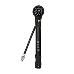 Frotox Bike Pump Mini High Pressure Bicycle Pump, Portable Hand Pump With 300PSI Gauge, Schrader / Presta Valves, Accurate Quick Inflation, Lightweight Aluminum Alloy For Bike, ATV, BMX, Motorcycle, Balls