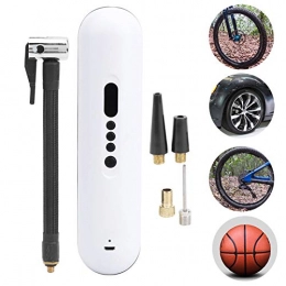 minifinker Accessories minifinker Bicycle Tire Inflator Smart Digital Display Bicycle Pump, for Cars, Bicycles, Balls, Fast Inflation(white, Pisa Leaning Tower Type)