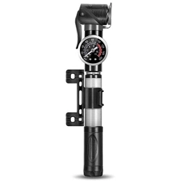 MOLVUS Bike Pump MOLVUS Mini Bike Pump, Portable Bicycle Air Pumps with Pressure Gauge 160PSI, Compatible with Presta And Schrader Valve Fit for Road Bike