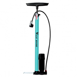 Montloxs Accessories Montloxs Bicycle Floor Pump 160PSI Bike Air Pump with Gauge Presta & Schrader Valves Tire Tube Inflator with Multifunction Ball Needle Bike Tire Pump Cycling Air Inflator