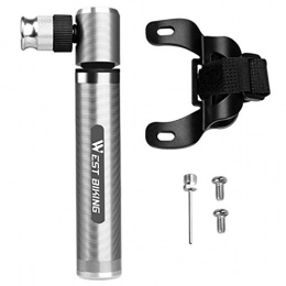 MagiDeal Bike Pump Multifunctional Mini Bike Pump 160PSI fits Presta & Schrader Valve - Portable & Practical, suitable for Bicycles or Balls or Toys