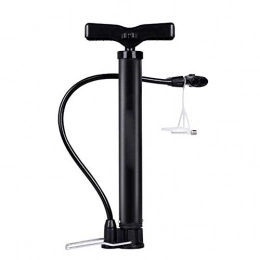 MUMUWUEUR Accessories MUMUWUEUR Wheel Up Portable Bicycle 120 PSI High Pressure Cycling Ball Inflator Standing Bike Hand Pump Motorcycle Tyre Hand Inflator (Color : Black, Size : Free)