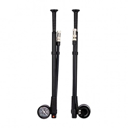 N/A/A Bike Pump N / A / A Bicycle Shock Absorber Pump, High Pressure 300 PSI Front Fork Pump with Pressure Gauge T-Handle Design Anti-Leak Valve Bicycle Pump Ideal for Mountain Bike Road Bike and Motorcycle