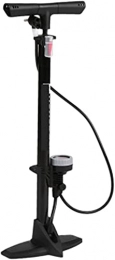 NFRMJMR Accessories NFRMJMR Bicycle Floor Pump With Meter Valve Adapter, Pedal Bicycle Pump, Inflator, Tire Pump, Road Bicycle Pump (Color : Black) (Color : Black) (Color : Black) (Color : Black)