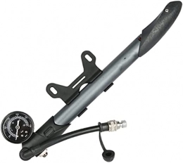 NFRMJMR Accessories NFRMJMR Portable Bicycle Pump Alloy Combo Pump With Gauge 160psi Compatible Road Bicycle Inflator Bike Pump (Color : GS-41P) (Color : Gs-41p) (Color : Gs-41p) (Color : Gs-41p)