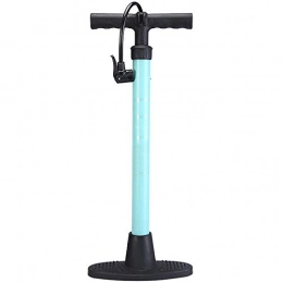 Nvshiyk Bike Pump Nvshiyk Portable Bicycle Tire Pump High-pressure Pump Self-propelled Motorcycle Pump Ball Toy Inflatable Tool for Road, Ball Pump (Color : Blue, Size : 3.8x59cm)