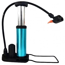 Outdoor Recreation Bike Pump Outdoor Recreation Cycling Portable Electric Bicycle Bicycle Pedal High Pressure Pump Mini Motorcycle Car Household Pedal Air Pump (Color : Blue, Size : 8.2 * 14.5cm)