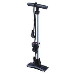 Oxford Bike Pump Oxford Unisex's Alloy Track Pump with Gauge, Silver, One Size