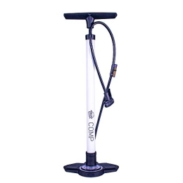 Planet Bike Bike Pump Planet Bike Comp Bike Floor Pump with Gauge and Presta Schrader Valve Head, Pumps Up to 160 psi, Inflates Bicycle Tires, Sports Equipment, and Inflatables