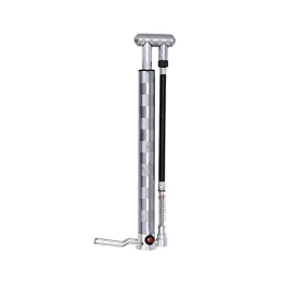 PLIXE Hand Wheelup Pump Push Pump Bicycle Portable Barometer Pump Floor Mini Portable Tools & Home Improvement Air Pump for Mattress (Titanium, One Size)