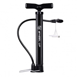Inchant Accessories Portable Bike Floor Pump - 120PSI Bicycle Air Pump Automatically Reversible Presta & Schrader Valves, Bike Tire Inflator With Multifunction Ball Needle