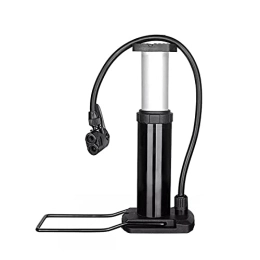Home gyms Accessories Portable Mini Bicycle Floor Pump, Bicycle Tire Pump, High Pressure Bicycle Floor Pump, Automatic Reversible Valve, Mini Bicycle Inflator Pump 120PSI With Multi-function Ball Needle ( Color : Black )