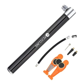 PPLAS Bicycle Pump Aluminum Alloy Cycling Hand Air Pump Ball Tire Inflator MTB Road Bike Pump For With Tire Repair Kit (Color : Multi-colored)
