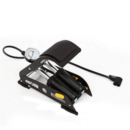 PQXOER-SP Accessories PQXOER-SP Bike Pump High Pressure Foot Pump With Gauge Floor Pump For Bikes, Fits Schader And Presta Valve Types (Color : Black, Size : 29.3 * 12.5cm)
