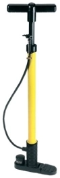 Precision Accessories Precision Heavy Duty Stirrup Ball Pump - Yellow
