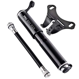 PRO BIKE TOOL  PRO BIKE TOOL Mini Bike Pump - Fits Presta and Schrader - High Pressure Psi - Reliable, Compact & Light - Bicycle Tyre Pump for Road, Mountain and BMX Bikes