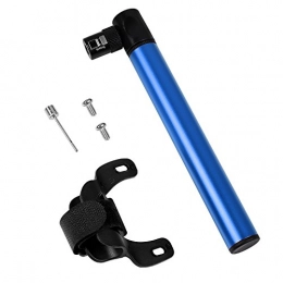 QIANLZW Accessories QIANLZW Bicycle Pump High Pressure Manual Mini Pump Hose Air Pump Bicycle Pump, 18.4Cm Blue
