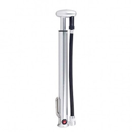Qiutianchen Accessories Qiutianchen Bicycle Foor Pump Bike Pump Includes Mount Kit Mini Air Tire Pump Suitable To Mountain Other Road Suitable for Bicycles (Color : Silver, Size : 18.3cm)