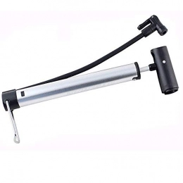 Qiutianchen Bike Pump Qiutianchen Bicycle Foor Pump Includes Mount Kit Mini Bicycle Air Tire Pump Suitable To Mountain Other Road Suitable for Bicycles (Color : Silver, Size : 31cm)