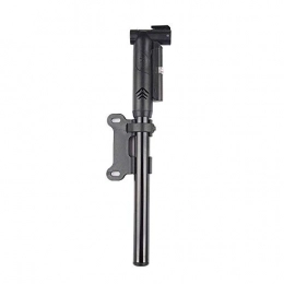 Qiutianchen Bike Pump Qiutianchen Bicycle Foor Pump Mini Includes Mount Kit Bicycle Tire Pump For Mountain And Bikes 120 PSI High Pressure Capacity Suitable for Bicycles (Color : Black, Size : 28.5cm)