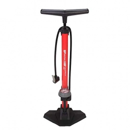 Qiutianchen Accessories Qiutianchen Bicycle Foor PumpBicycle Floor Air Pump With 170PSI Gauge High Pressure Bike Tire InflatorSuitable For Bicycles (Color : Red, Size : One Size)