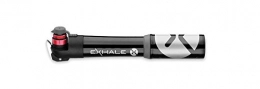 Raleigh Unisex's RMJ915 Exhale MTB 2.0 Twin Valve SV/PV Bike Hand Pump-Black/White/Red, 18 cm