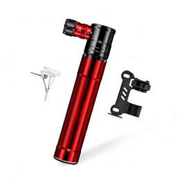 Rgzqrq Accessories Rgzqrq Mini Bike Pump - Fits Presta & Schrader- 100 Psi - Includes Mount Kit -compact & Light for Mini Bicycle Tyre Pump for Road, Mountain Bikes, Red