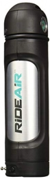 RideAir Bike Pump RideAir with Lock - The Effortless Air Pump with Mounted Lock. Portable Air Can for Bike Tires and Tubeless Seating