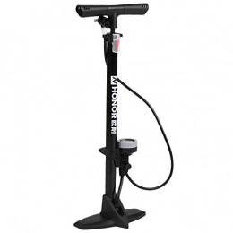 Roeam Bike Pump Roeam Bicycle Pump, 160PSI Bicycle Floor Pump, Tire Inflator with Gauge, Presta & Schrader Valve with 1 Needle and 1 Nozzle, Cycling Bike Air Pump for Bike Tire, Air Mattress, Soccer Ball, Yoga Ball